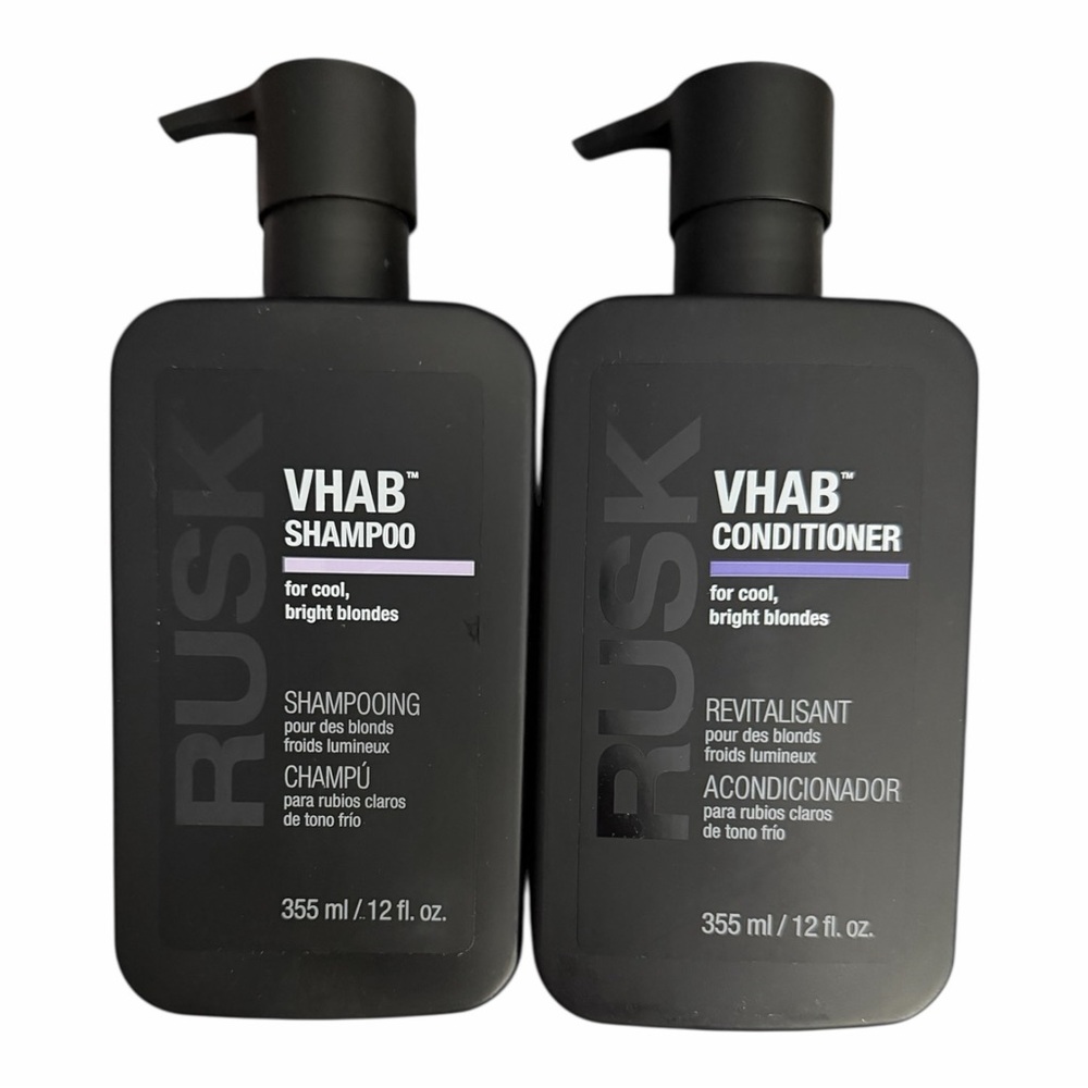 VHAB Shampoo and Conditioner Set - Black